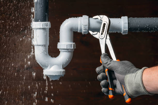 Professional Plumbing technician working in King, WI